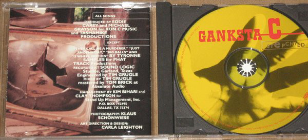 Ganksta C (Mack Time Records, Profile Records) in Dallas | Rap 